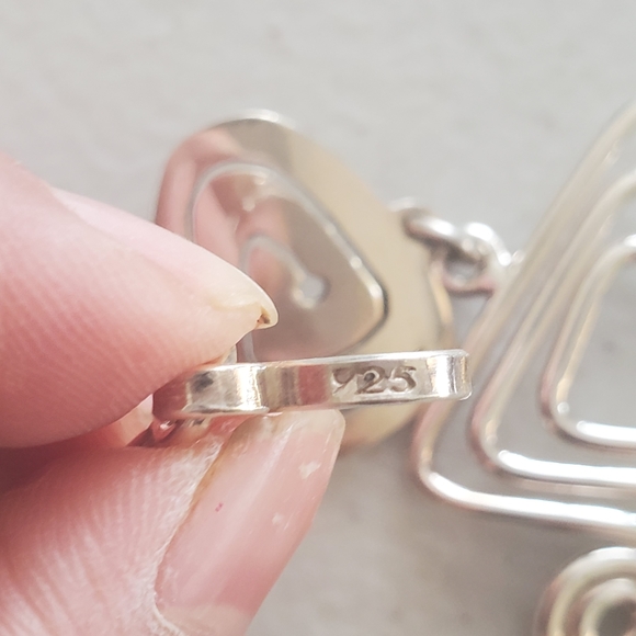 Sterling Silver 925 Bracelet made in Mexico - Picture 5 of 6